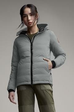Chamarras Canada Goose Mujer Mexico - Camp Chaqueta De Plumas Grises KH4106598